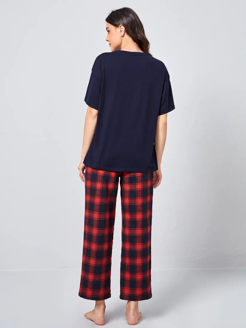 Have A Sweet Dreams Printed PJ Suit