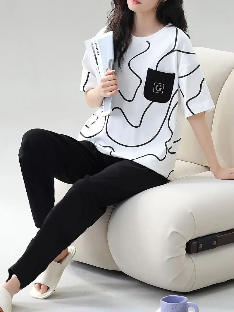 Soft Cotton PJ Suit - P13