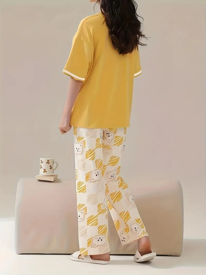 Soft Cotton PJ Suit - P16