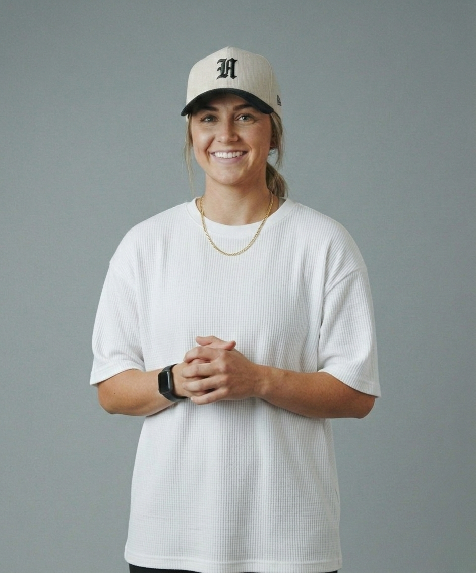 Oversized Knitted Tshirt - White