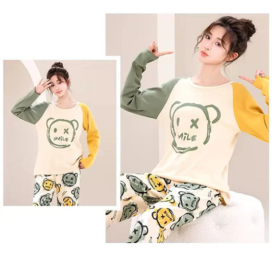 Creep Smile Printed PJ Suit