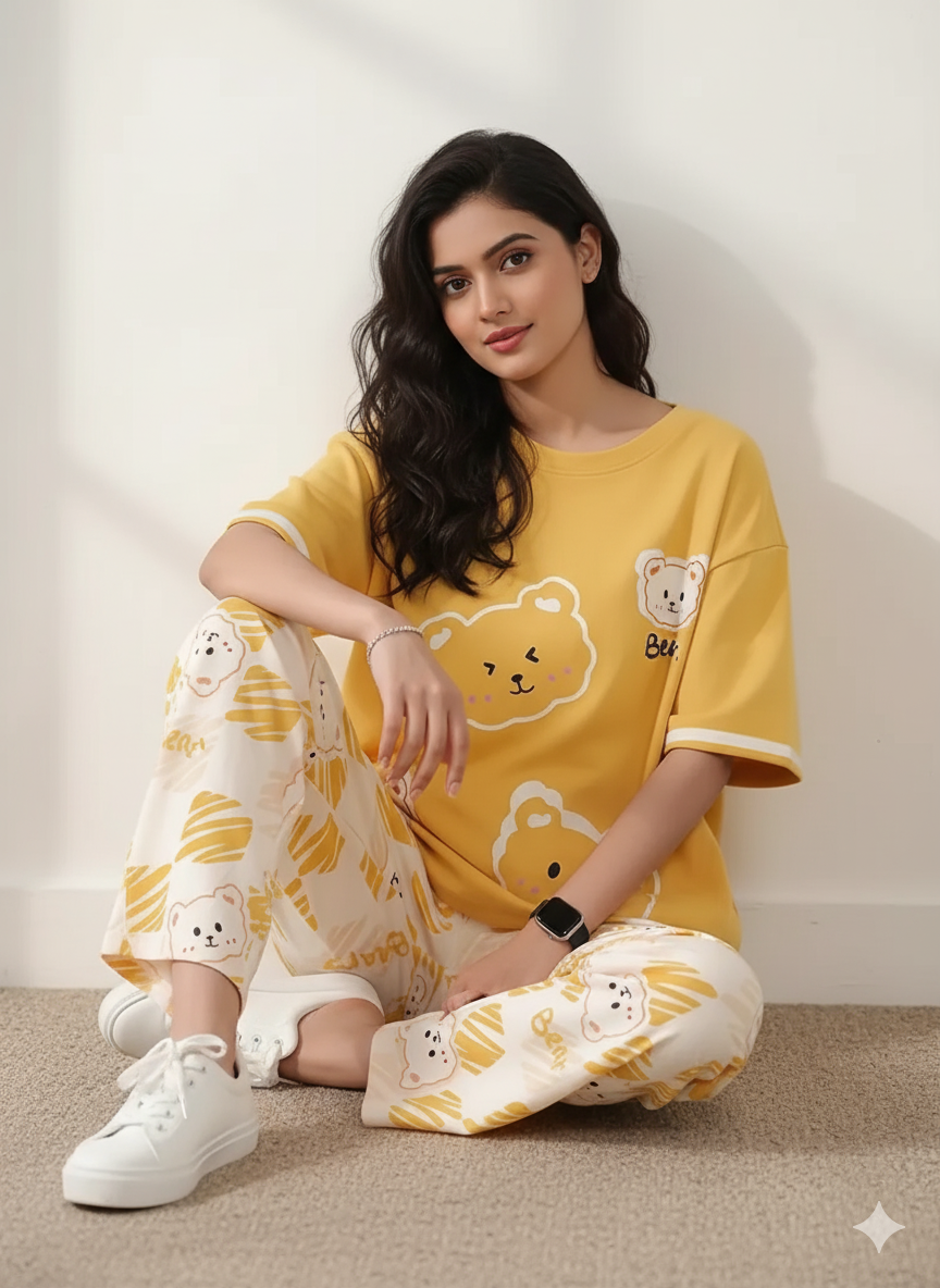 Soft Cotton PJ Suit - P16