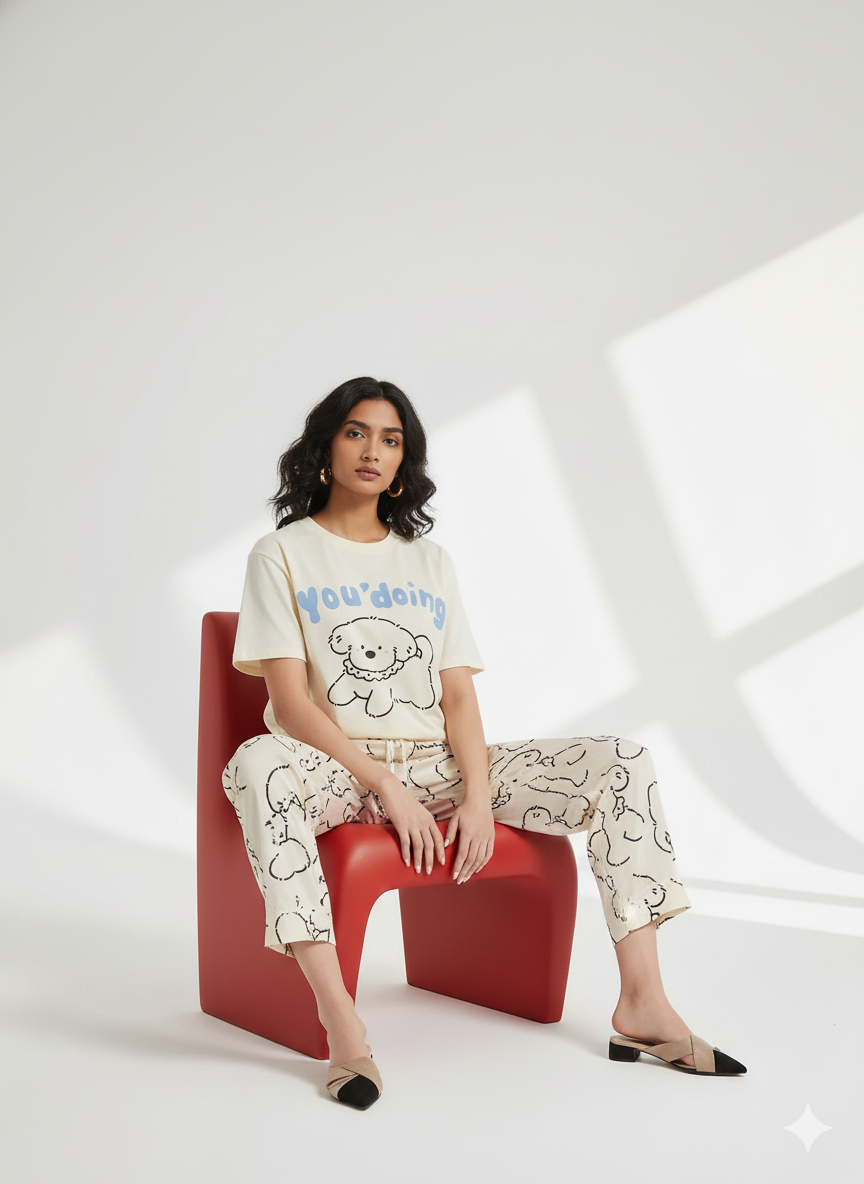 Soft Cotton PJ Suit - P14