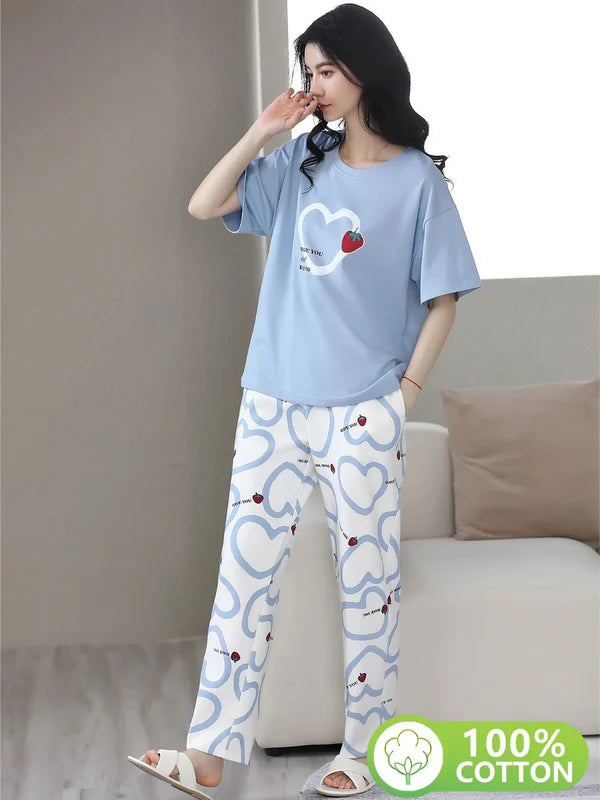 Soft Cotton PJ Suit - P11