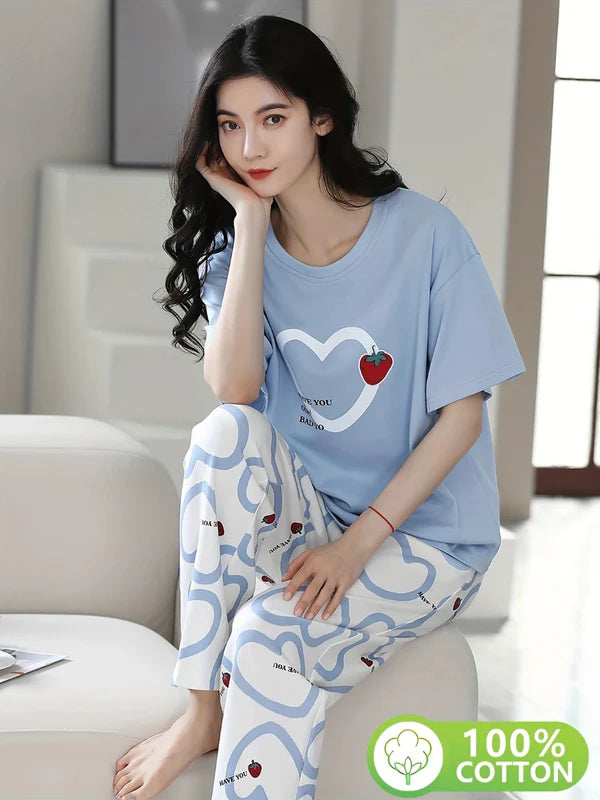 Soft Cotton PJ Suit - P11