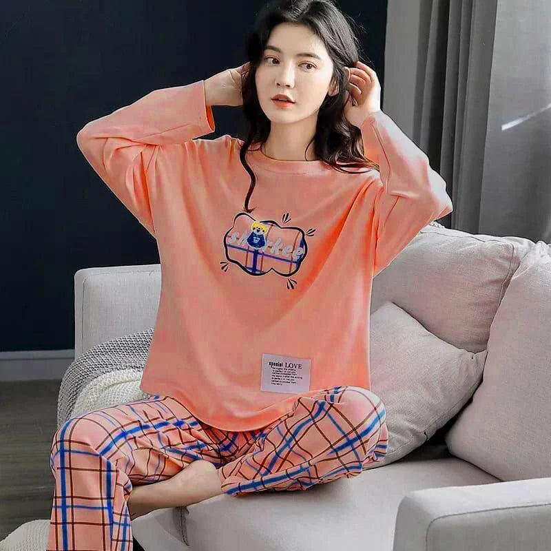 Sparkee Printed Pj Suit