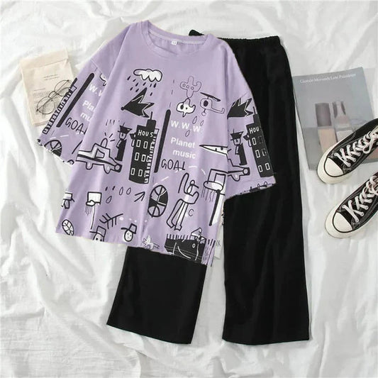 Purple Planet PJ Suit