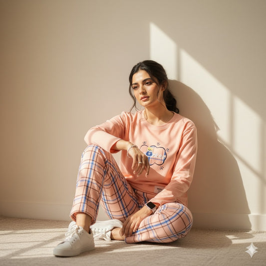 Sparkee Printed Pj Suit