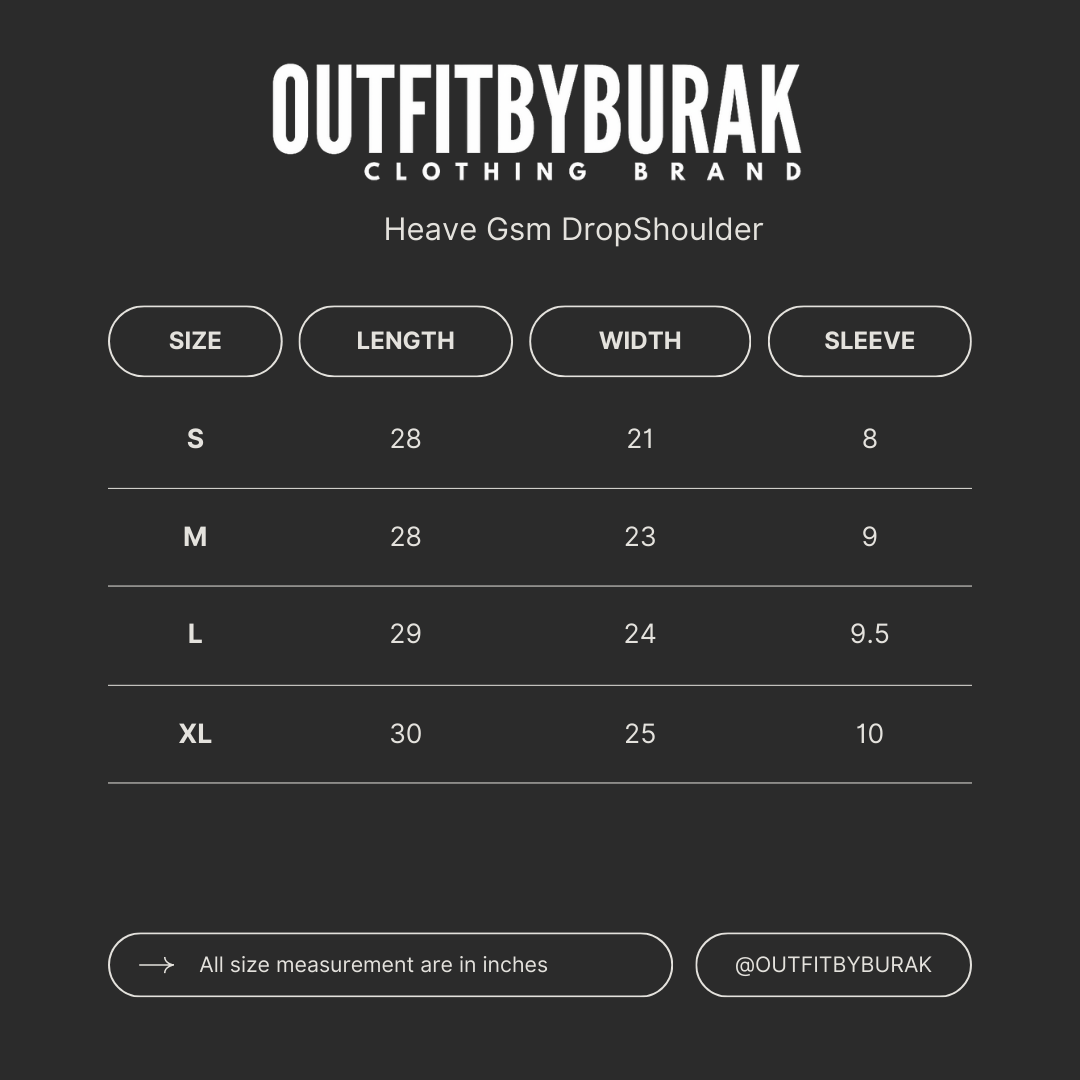 Heavy Gsm DropShoulder T-Shirt - Grey